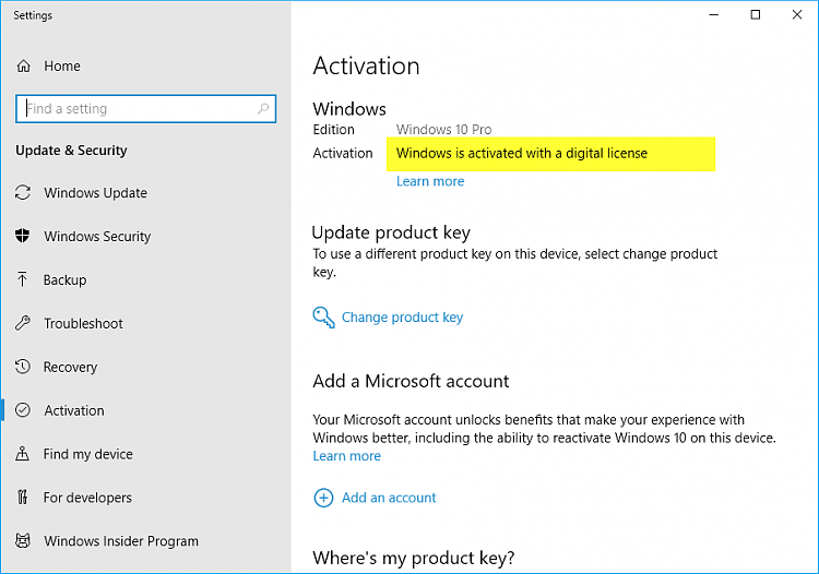 Link Microsoft Account to Windows 10 Digital License-activation-la.png
