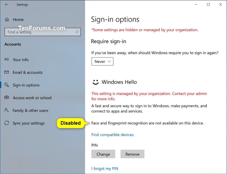 egistec es603 windows biometric framework