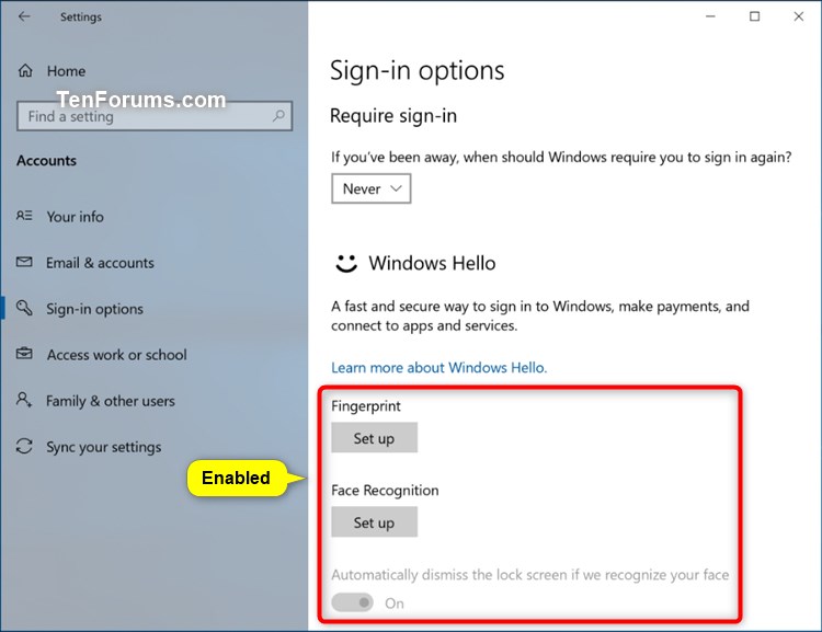 Enable or Disable Windows Hello Biometrics in Windows 10-windows_hello_biometrics_enabled.jpg