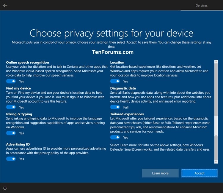 Enable or Disable Advertising ID for Relevant Ads in Windows 10-privacy_settings-1.jpg
