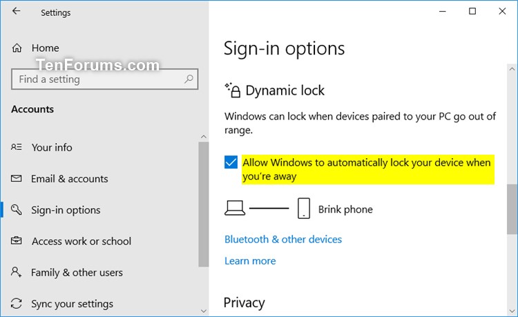 Automatically Lock Windows 10 PC with your Phone-dynamic_lock.jpg