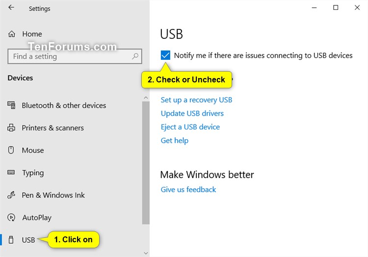 Turn On or Off Notification of USB Issues in Windows 10-usb_issue_notification_settings.jpg