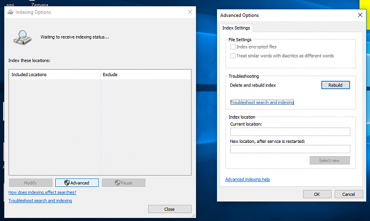 Rebuild Search Index in Windows 10-error.png