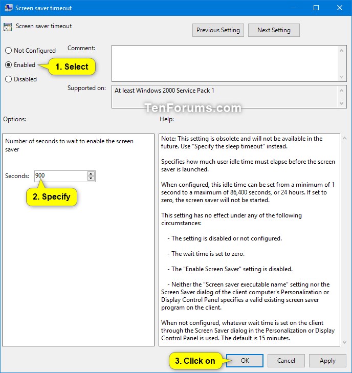 Specify Screen Saver Timeout in Windows-screen_saver_timeout_gpedit-2.jpg