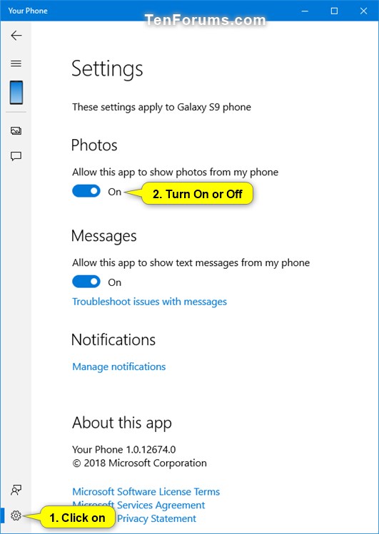 Turn On or Off Show Photos from Phone in Your Phone app on Windows 10-your_phone_photos_settings.jpg