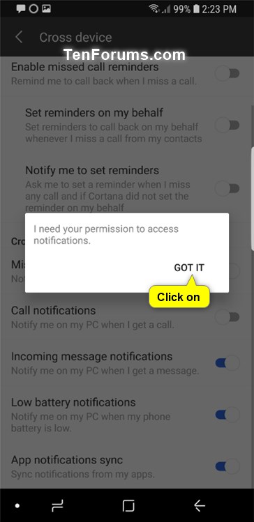 Get Android Phone Notifications from Cortana on Windows 10 PC-cortana_get_android_phone_notifications-19.jpg