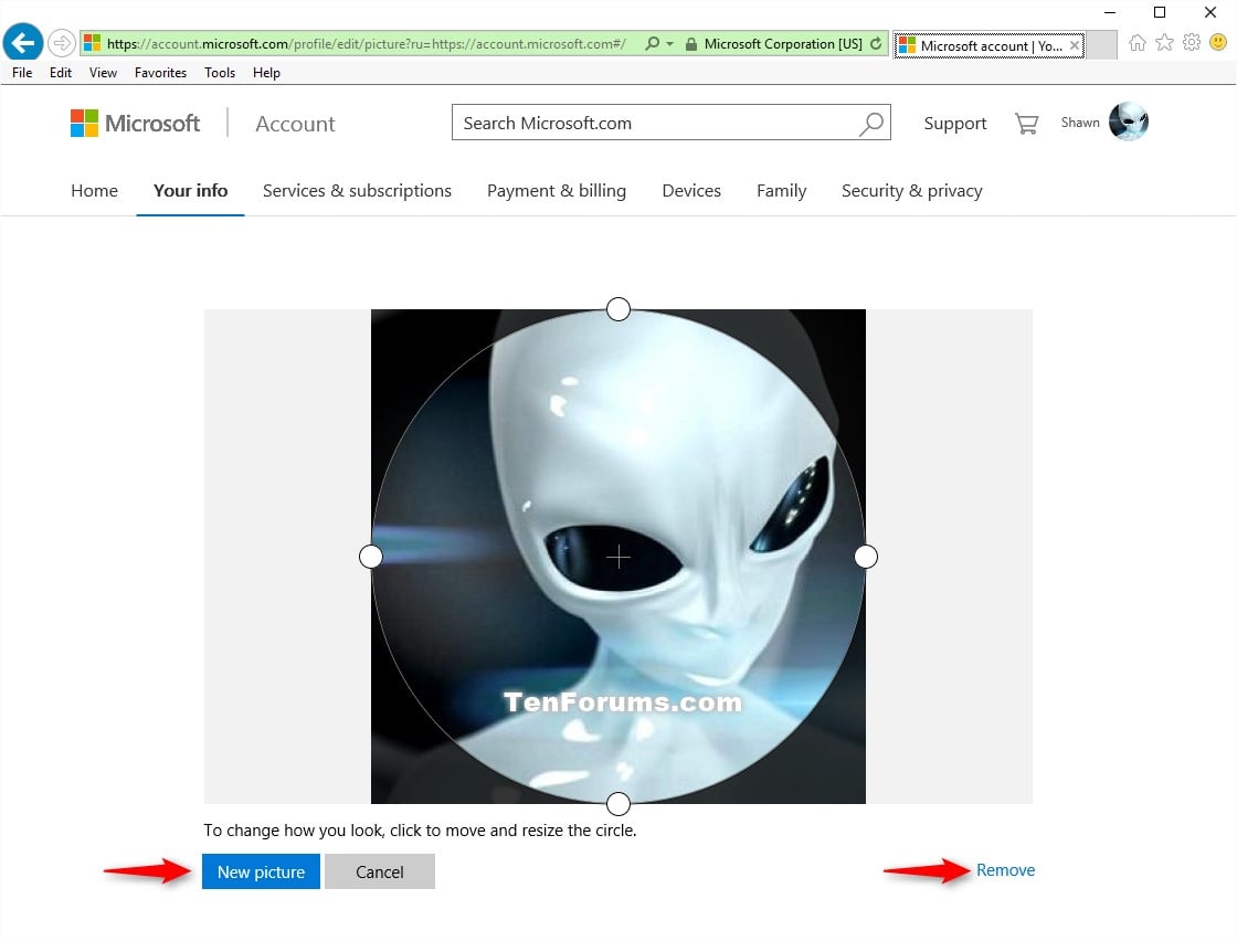 microsoft account picture wont change windows 10 microsoft account picture wont change windows 10