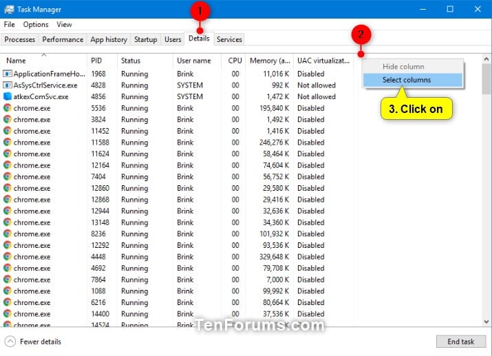how to close all apps in task manager