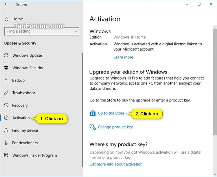 Upgrade Windows 10 Home To Windows 10 Pro Tutorials