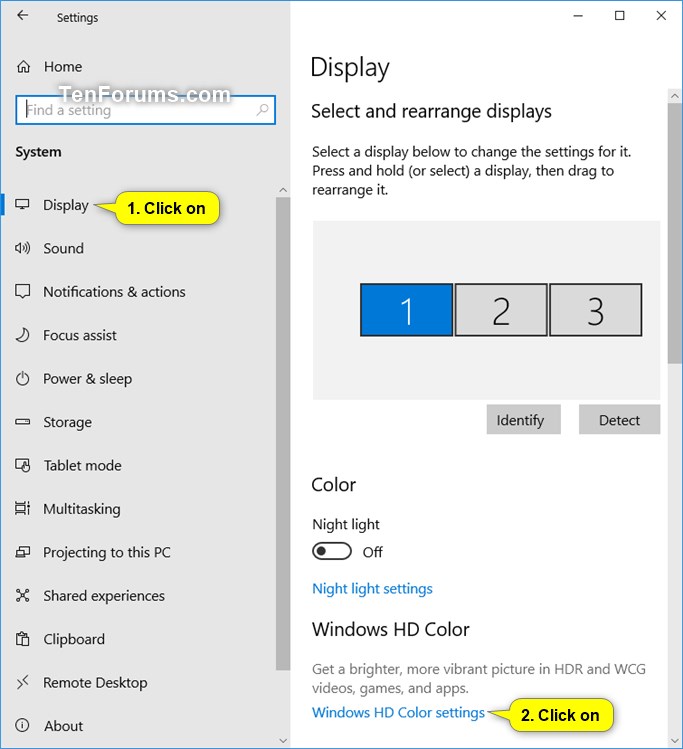 Turn On or Off Stream HDR video for a Display on Windows 10-stream_hdr_video-1.jpg