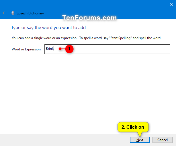 Add, Delete, Prevent, and Edit Speech Dictionary Words in Windows 10-add_word_to_speech_dictionary-2.png