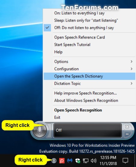 Add, Delete, Prevent, and Edit Speech Dictionary Words in Windows 10-open_speech_dictionary.jpg