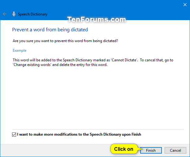 Add, Delete, Prevent, and Edit Speech Dictionary Words in Windows 10-prevent_word_in_speech_dictionary-3.png