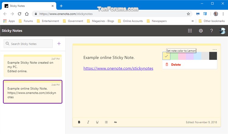 Access and Use Windows 10 Sticky Notes Online on the Web-sticky_notes_online.jpg