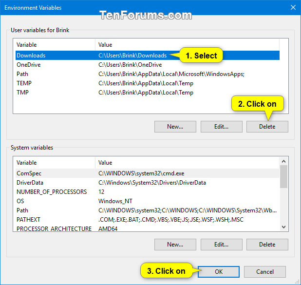 Delete User and System Environment Variables in Windows-delete_user_environment_variables.png