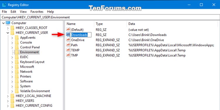 Edit User and System Environment Variables in Windows-edit_user_environment_variables_regedit-3.jpg