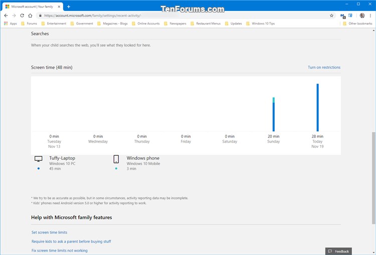 Manage Microsoft Family Settings for Child in Windows 10-activity-2.jpg