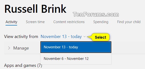 Manage and View Activity of Microsoft Family Child Member-manage_activity_family_settings_for_child-3.jpg