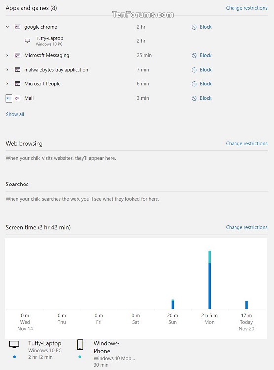 Manage and View Activity of Microsoft Family Child Member-manage_activity_family_settings_for_child-5.jpg