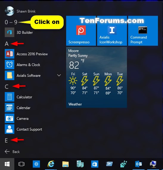 Open and Use All apps in Start menu in Windows 10-all_apps_open_by_letter-1.jpg