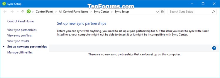 Add Sync Center Context Menu in Windows-sync_setup.jpg