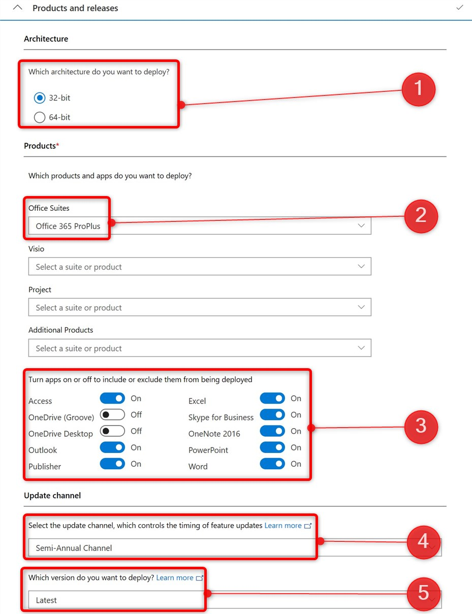 Custom install or change Microsoft Office with Office Deployment Tool |  Tutorials