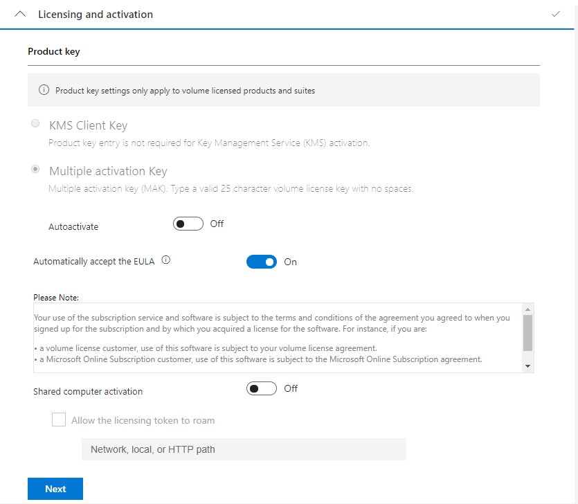 Custom Install Or Change Microsoft Office With Office Deployment