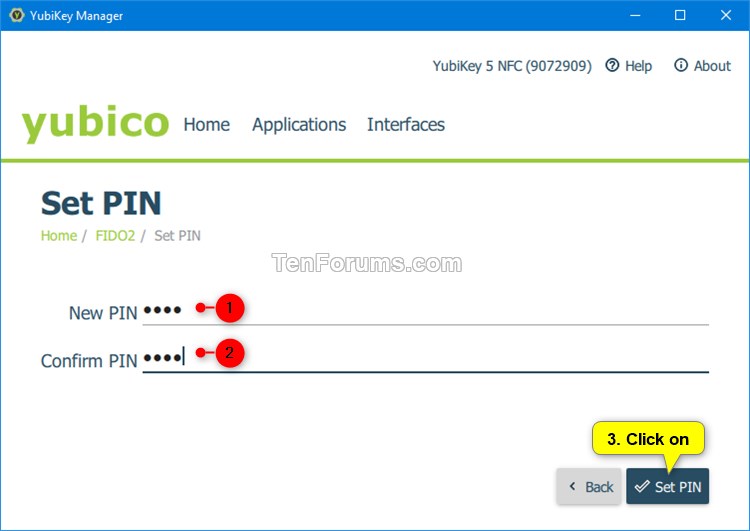 Set Up Security Key to Log into Apps in Windows 10-add_security_key_pin_yubikey_manager-3.jpg