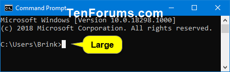 Change Cursor Size for Console Window in Windows-console_window_large_cursor_size.png