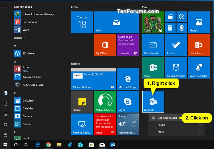 Pin to Start Email Account from Mail app in Windows 10-mail_app_unpin_from_start_account.jpg
