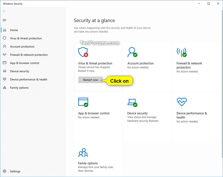 How to Turn On or Off Microsoft Defender Antivirus in Windows 10-windows_defender_antivirus_restart_now.jpg