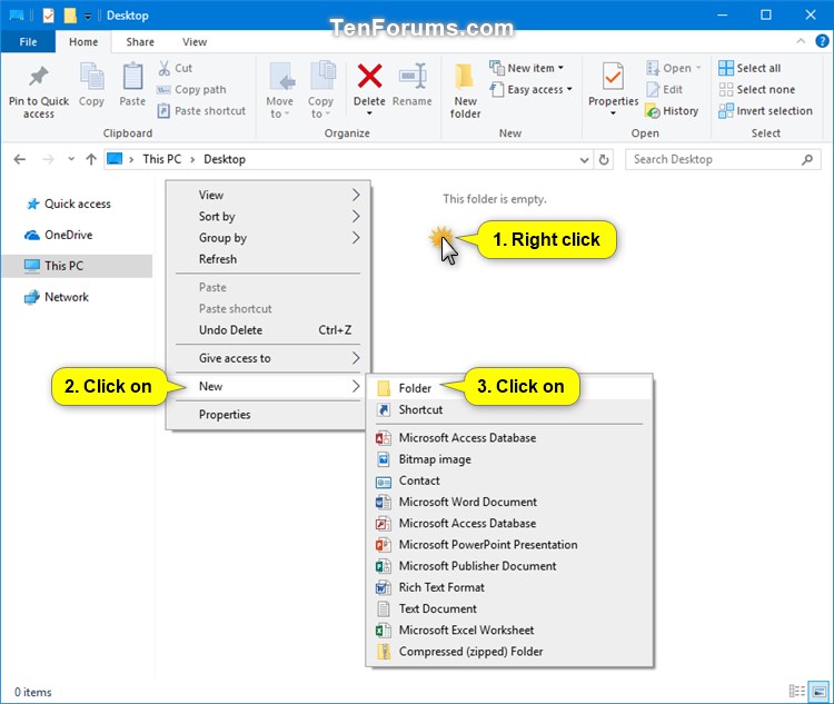 Create New Folder in Windows 10-create_new_folder_context_menu.jpg