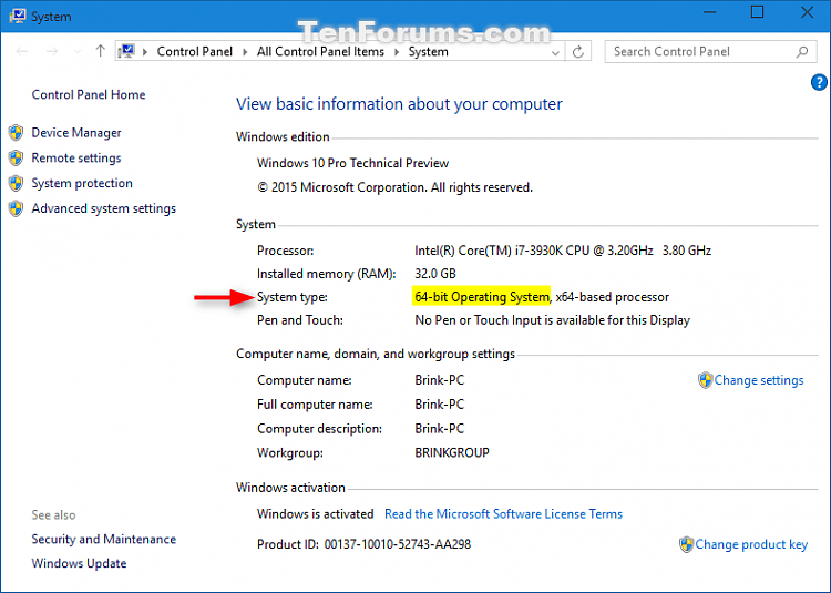 See if System Type is 32-bit (x86) or 64-bit (x64) Windows 10-system.png