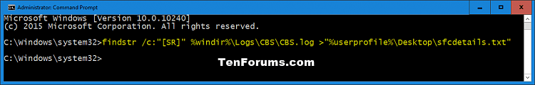 Run SFC Command in Windows 10-sfcdetails.png