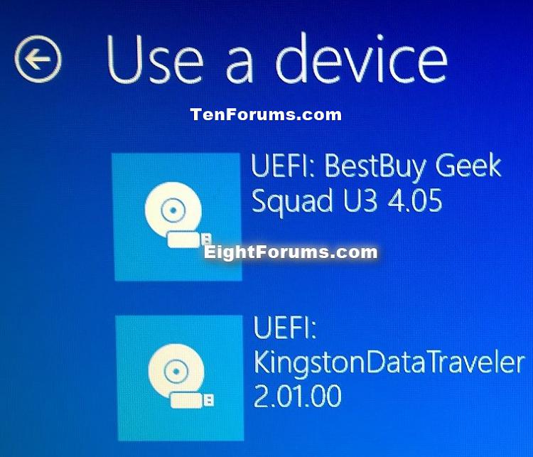 leninismen bundet Konkurrence Boot from USB Drive on Windows 10 PC | Tutorials