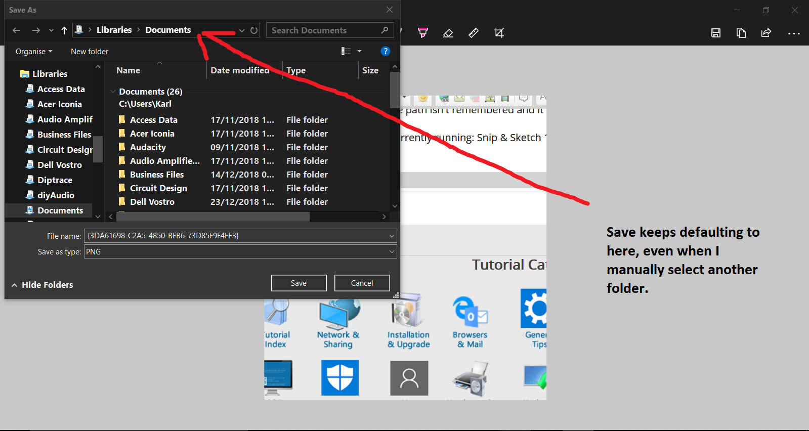 Take A Screen Snip With Snip Sketch In Windows 10 Tutorials