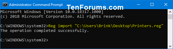 Export and Import Registry Keys in Windows-import_registry_key_in_command_prompt.png