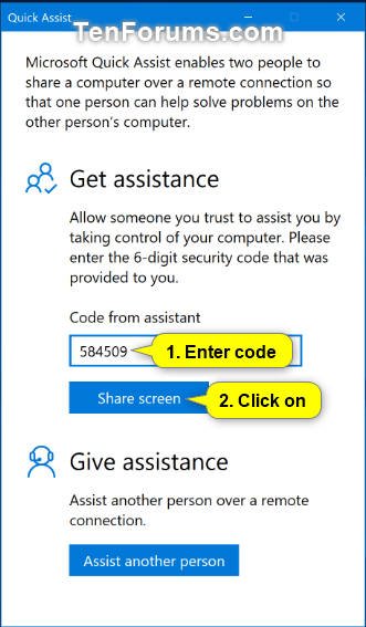 Get and Give Remote Assistance with Quick Assist app in Windows 10-w10_quick_assist_get_assistance-1.png