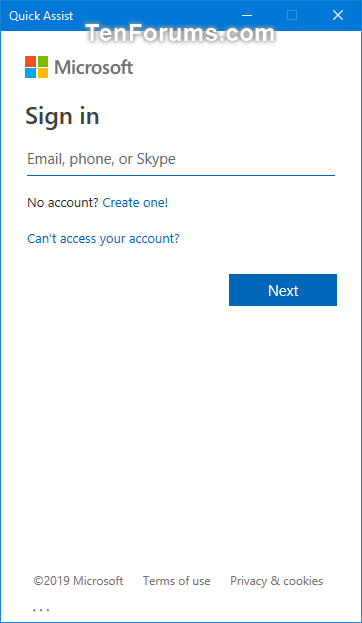 Get and Give Remote Assistance with Quick Assist app in Windows 10-w10_quick_assist_give_assistance-2a.png