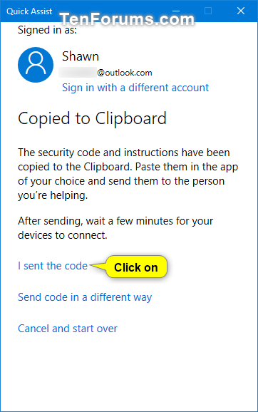 Get and Give Remote Assistance with Quick Assist app in Windows 10-w10_quick_assist_give_assistance-3b.png