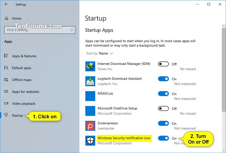Hide or Show Windows Security Notification Area Icon in Windows 10-windows_security_notification_icon_startup_settings.jpg