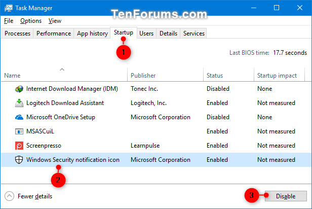 Hide or Show Windows Security Notification Area Icon in Windows 10-windows_security_notification_icon_task_manager-1.png