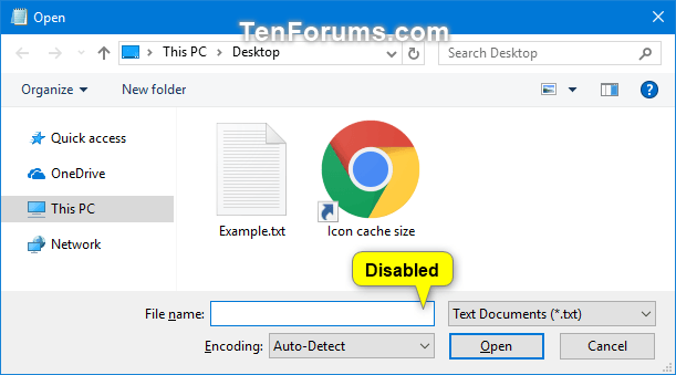 Enable or Disable Dropdown List of Recent Files in Common Dialog Box-common_dialog_dropdown_list_of_recent_files_disabled-1.png