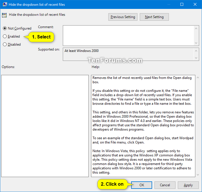 Enable or Disable Dropdown List of Recent Files in Common Dialog Box-common_dialog_dropdown_list_of_recent_files_gpedit-2.png