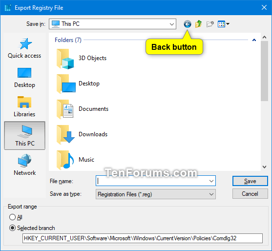 Add or Remove Back Button in Common Dialog Box in Windows-common_dialog_back_button.png