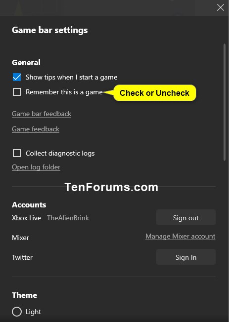 Undo Game DVR 'Remember this as a game' in Windows 10-game_bar_remember_this_as_a_game-2.jpg
