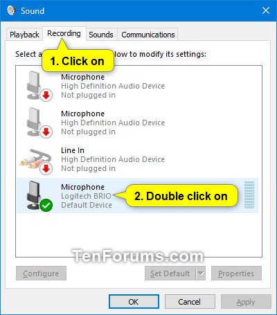 Listen to Microphone through a Playback Device in Windows  Tutorials