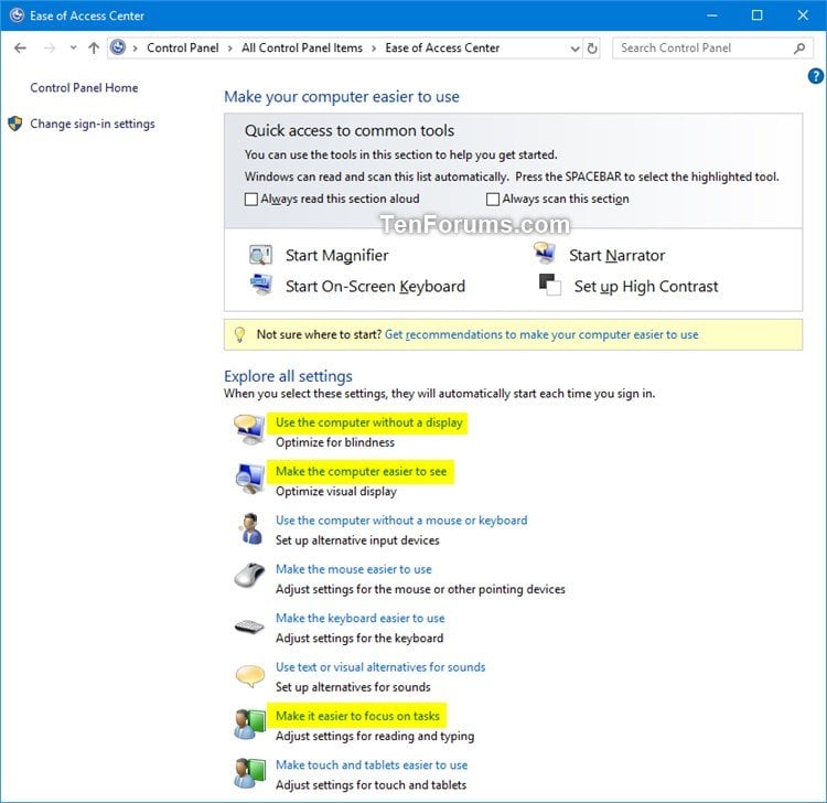 Enable or Disable Animate Controls and Elements Inside Windows | Tutorials Enable or Disable Animate Controls and Elements Inside Windows | Tutorials
