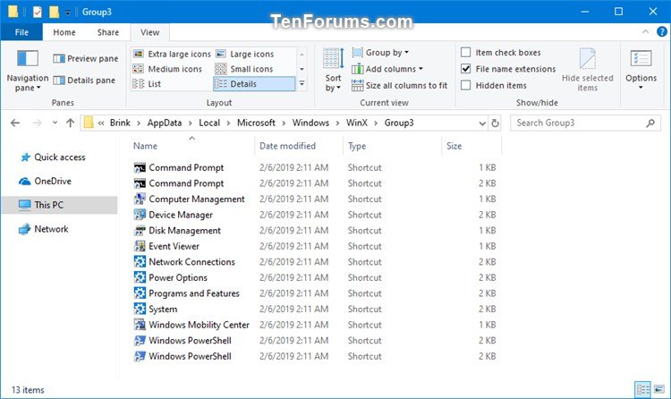 Add Custom Shortcuts to Win+X Quick Link Menu in Windows 10-win-x_quick_links_menu-4.jpg