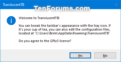 translucenttb windows 10